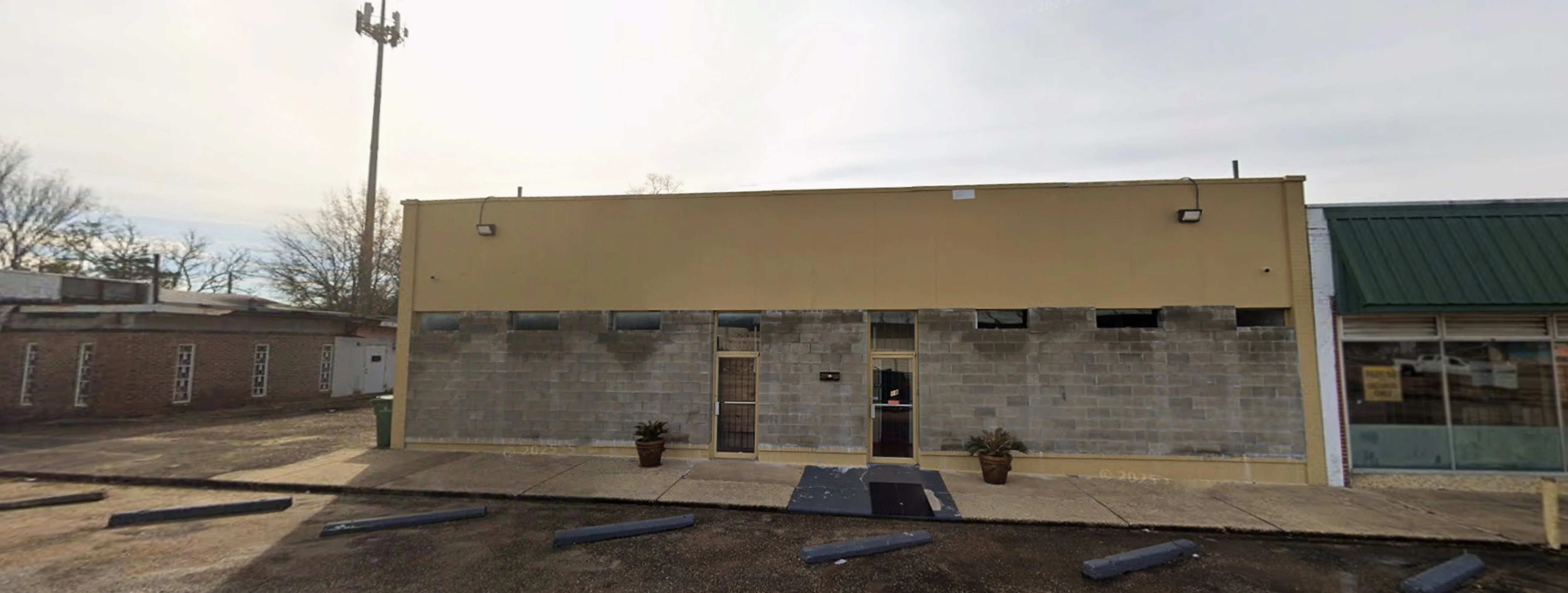 Exterior view of Nation of Islam Muhammad Mosque #101  Montgomery building